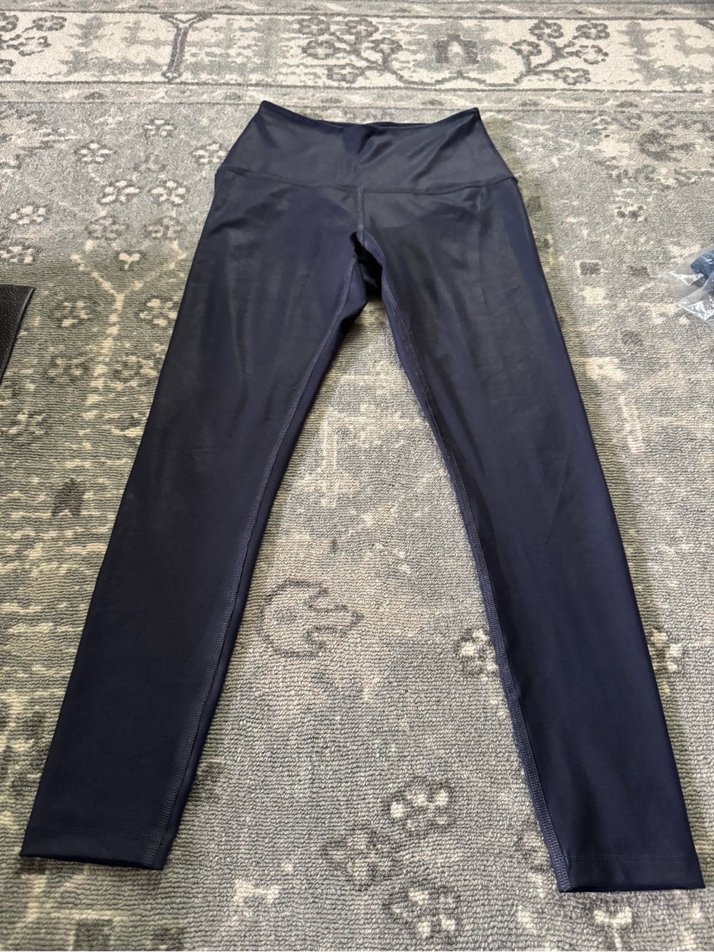 Beyond Yoga High Waist Navy Leggings/workout pants 7/8